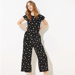 LOFT Lily Tie-Back Jumpsuit NWOT